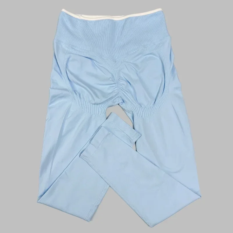 VEQSKING Damen-Yogahose zum Anheben der Hüfte, Sport- und Fitnesshose, nahtlose, schlankmachende und schnell trocknende Fitnesshose