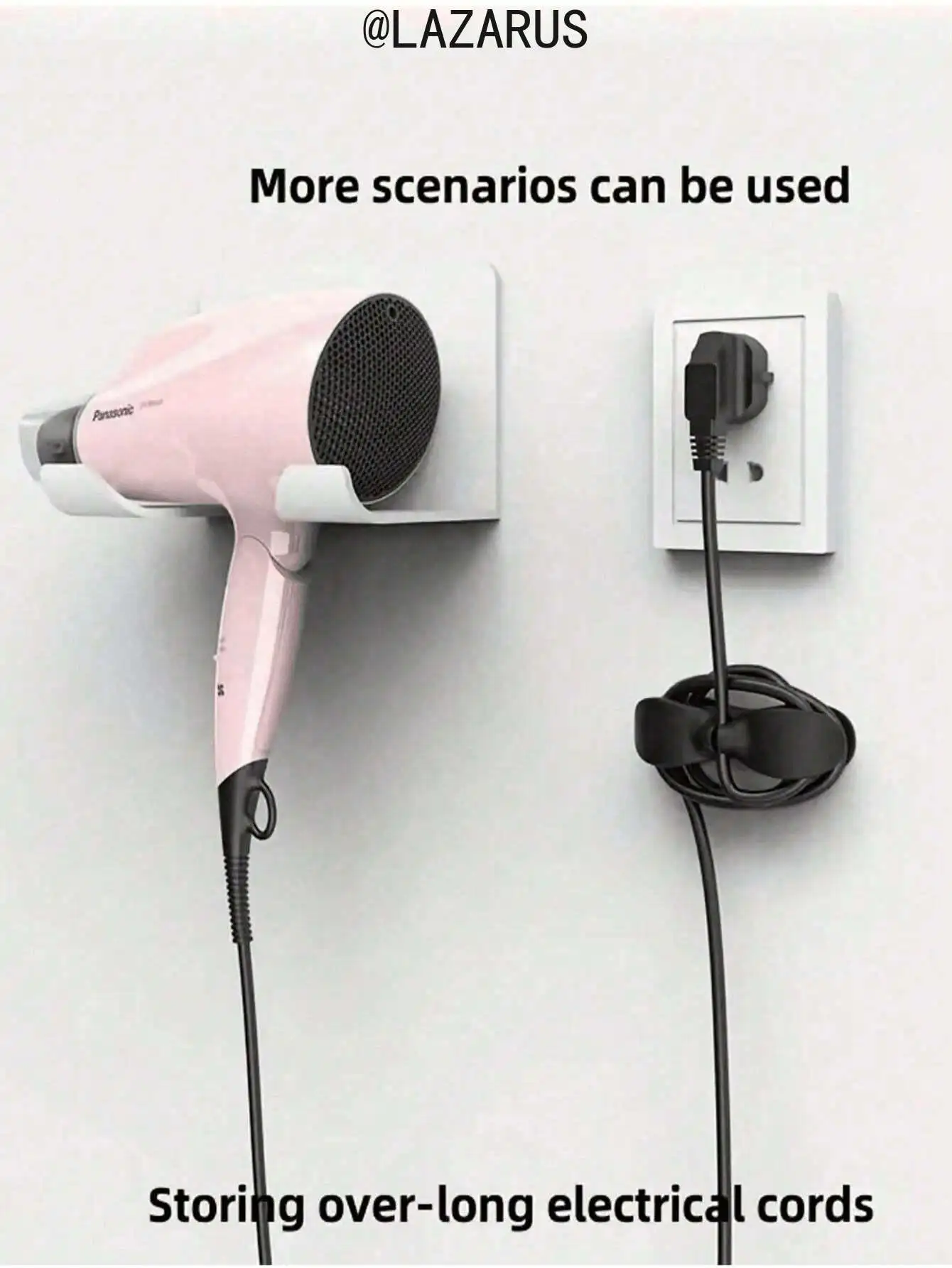 5pcs Solid Color Small Kitchen Appliance Cable Organizer Upgraded Kitchen Power Cord Organizer,Household Organizer And Storage Too Cable Management Bracket,For Kitchen Appliances And Electronic Devices,Suitable For Home And Office,Cord Winding