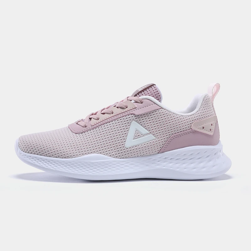 PEAK-Zapatillas deportivas ligeras para mujer, zapatos deportivos con absorción de impacto, adaptables, atléticas, para gimnasio, EW12548H