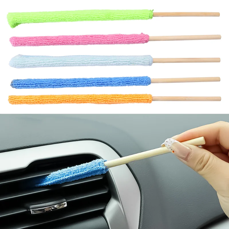 

Car Air Conditioning Outlet Cleaning Brush Universal Auto Interior Accesories Remover Dusting Blinds Keyboard Blinds Keyboards