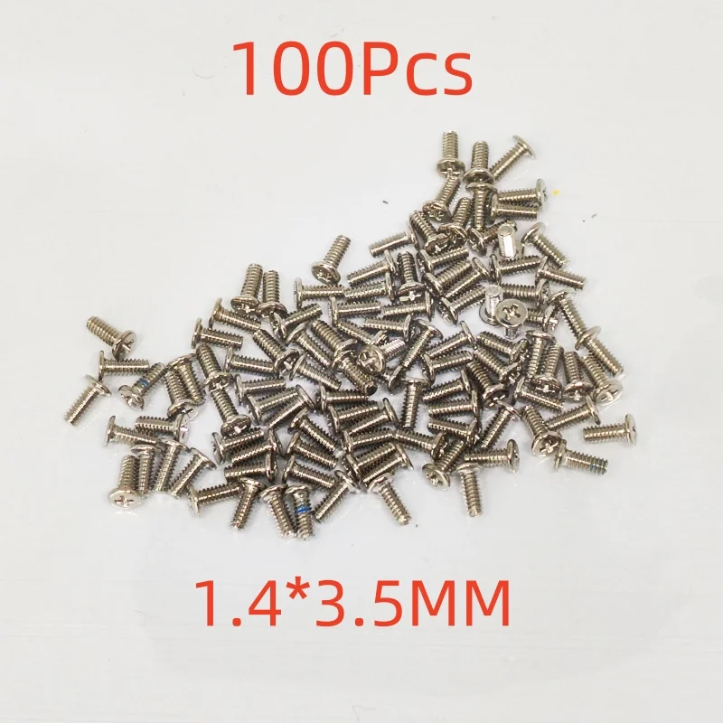 100PCS 1.4 3.0mm 3.5mm Screws for Samsung Galaxy S22 S3 S4 S5 S6 S7 S8 S9 S10 S20 S21 Note 20 10 9 8 5 4 3 2 Mobile Phone Screws