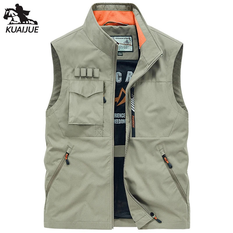 

mens waistcoat Autumn winter New splice Men's Middle age rinsing business casual vest business casual vest size M-5XL 6XL 2366