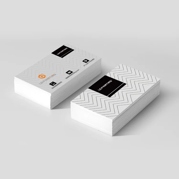 480gsm Embossed Business Cards Custom Logo Thick Cardstock Premium Digital Printing for Corporate Personal Use
