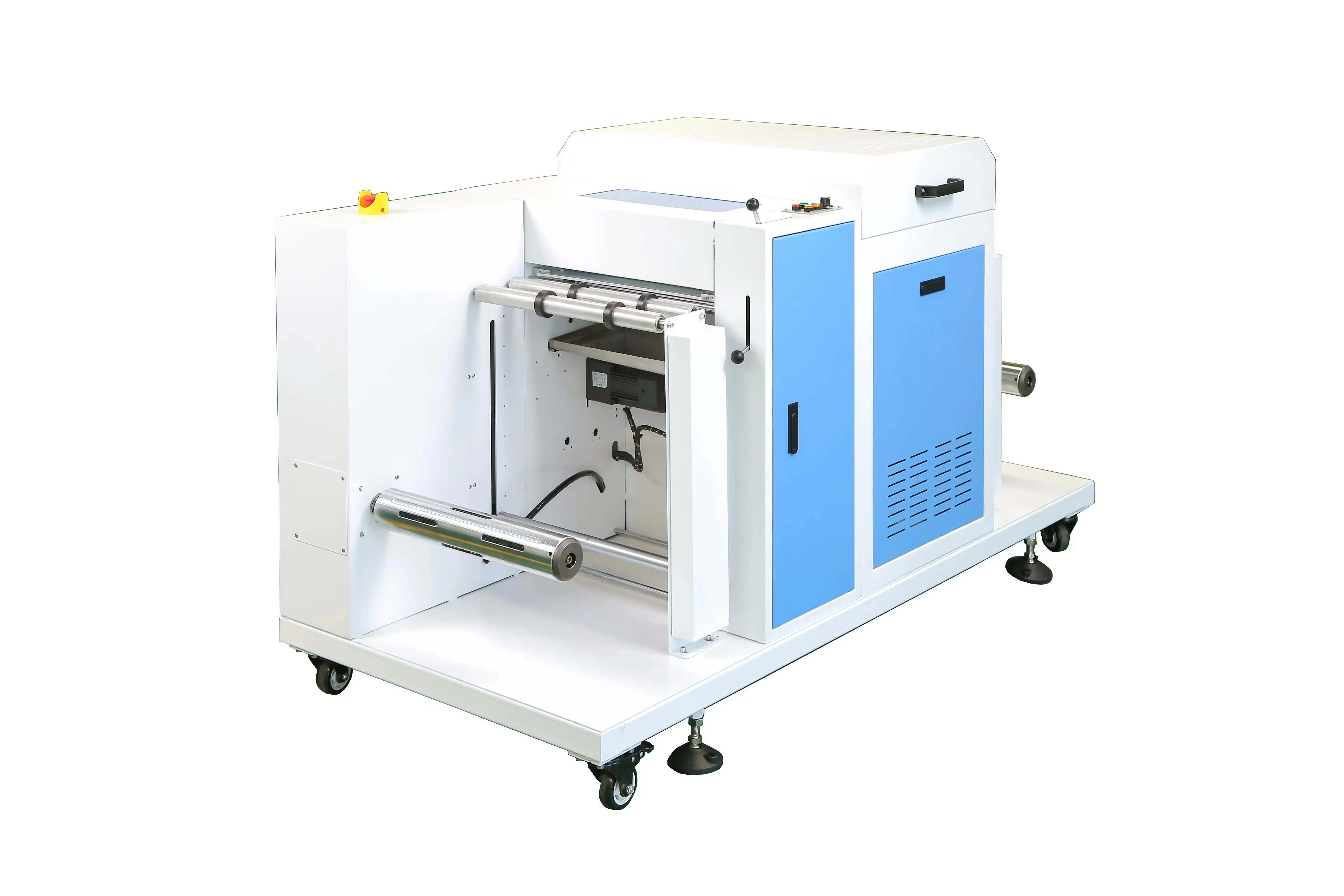 A3 350 Roll to Roll Spot UV Varnish Roller Coating Machine for Running on Labels - UV Coating Equipment