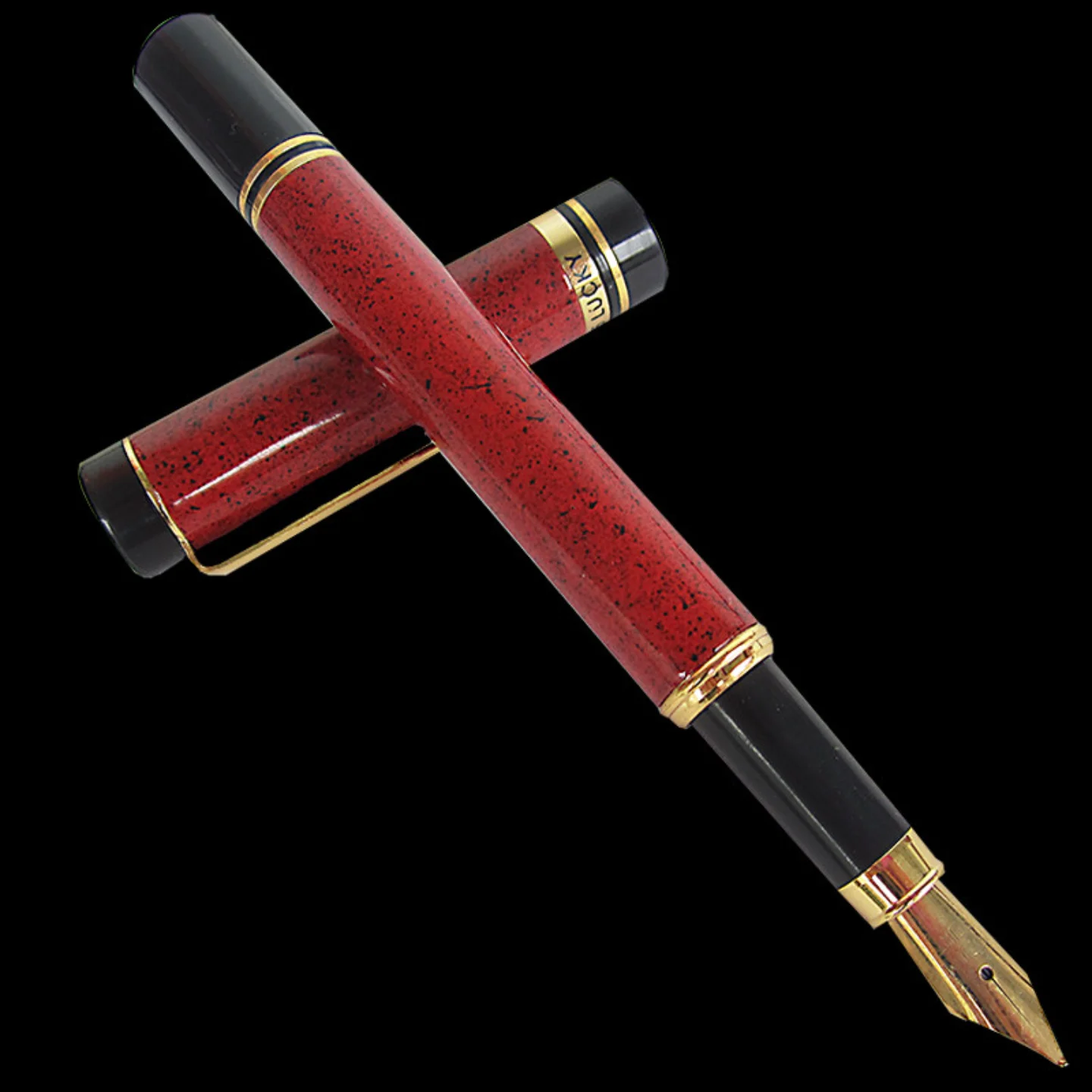 Retro Yongsheng 525 Fountain Pen Iridium Nib 0.5mm Smooth Writing Plastic Body Classic Vintage Retro Adult Calligraphy Stationer