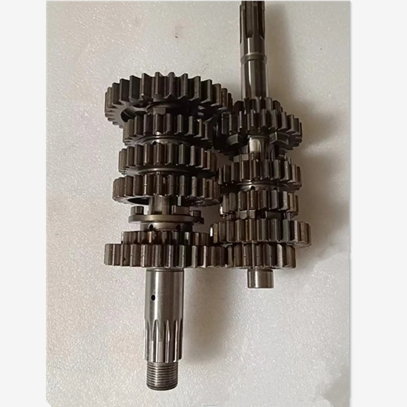 علبة التروس الرئيسية لهايوسونج GV650 ، قطع غيار الدراجات النارية ، صندوق التروس ، مجموعات محركات 650cc للأسنان