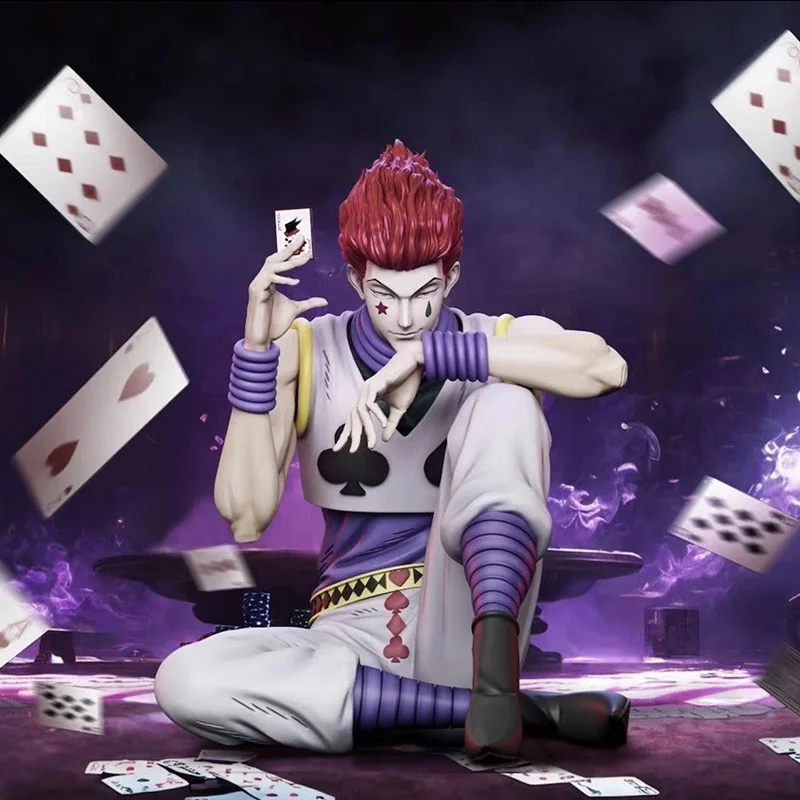 

Hunter X Hunter Hisoka Seated Figure Model Desktop Trendy Toy Case Decoration Limited Edition Perfect Fan Gift