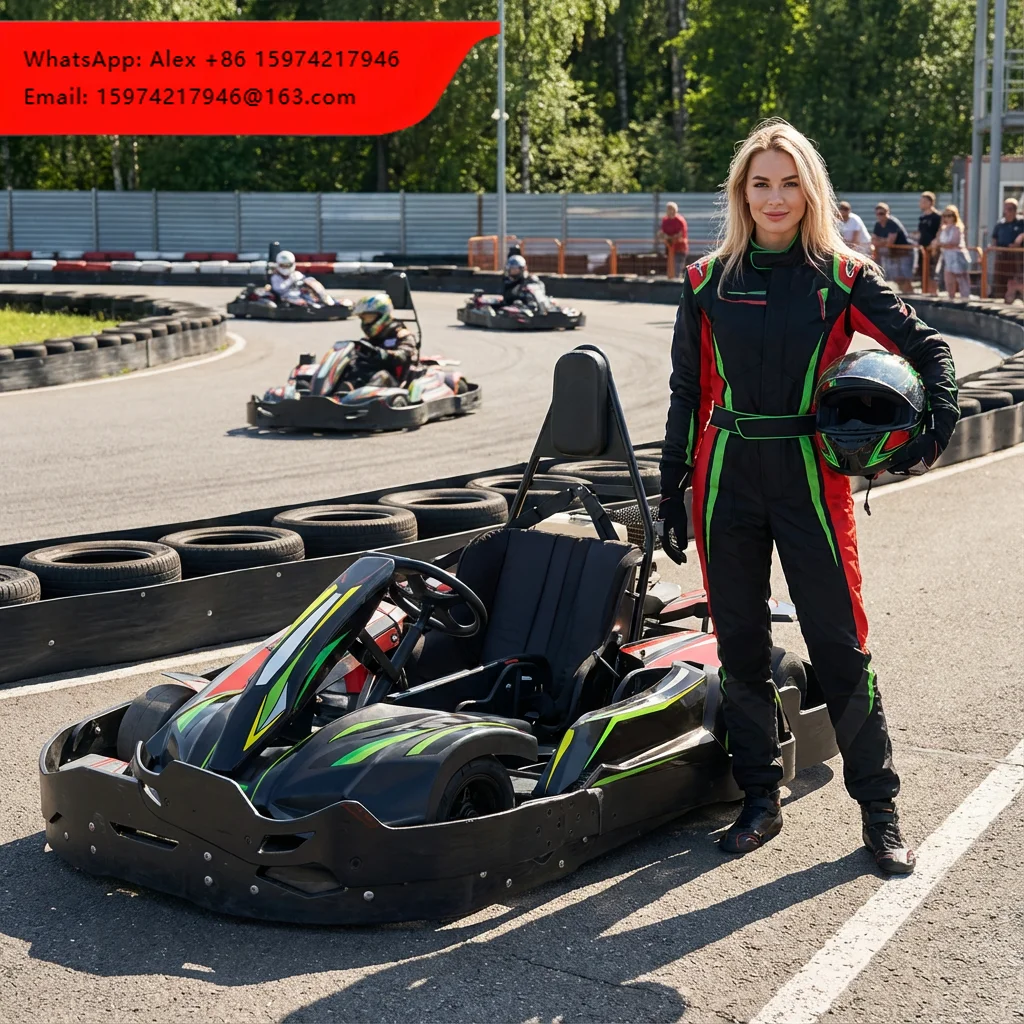 Factory Wholesale Commercial Go Kart Adult Petrol Karting Car Drift High Performance Customized