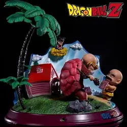 Dragon Ball Z Master Roshi Son Goku Krillin Figure Anime Pvc Action Figurines Collection Model Statue Toy Gifts