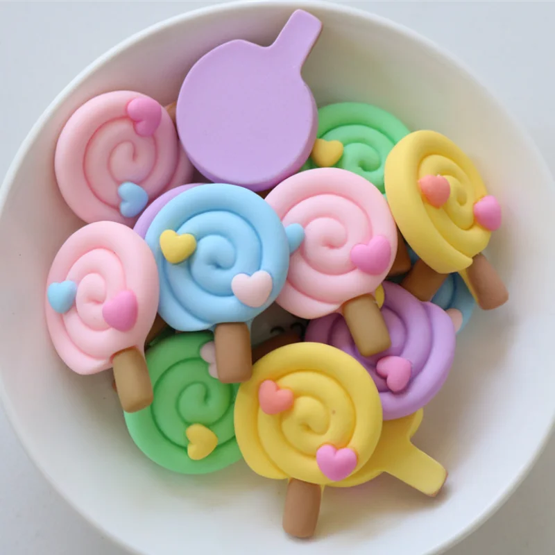 10pcs Mini Kawaii Cartoon Fruit Cherry Resin Flat Back Cabochons Scrapbook Diy  Party Hairpin Accessories Home Decoration Craft
