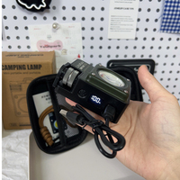 LiitoKala black XY009 3500LM outdoor camping infinite dimming camping light work light 2700K-6900K color temperature suitable