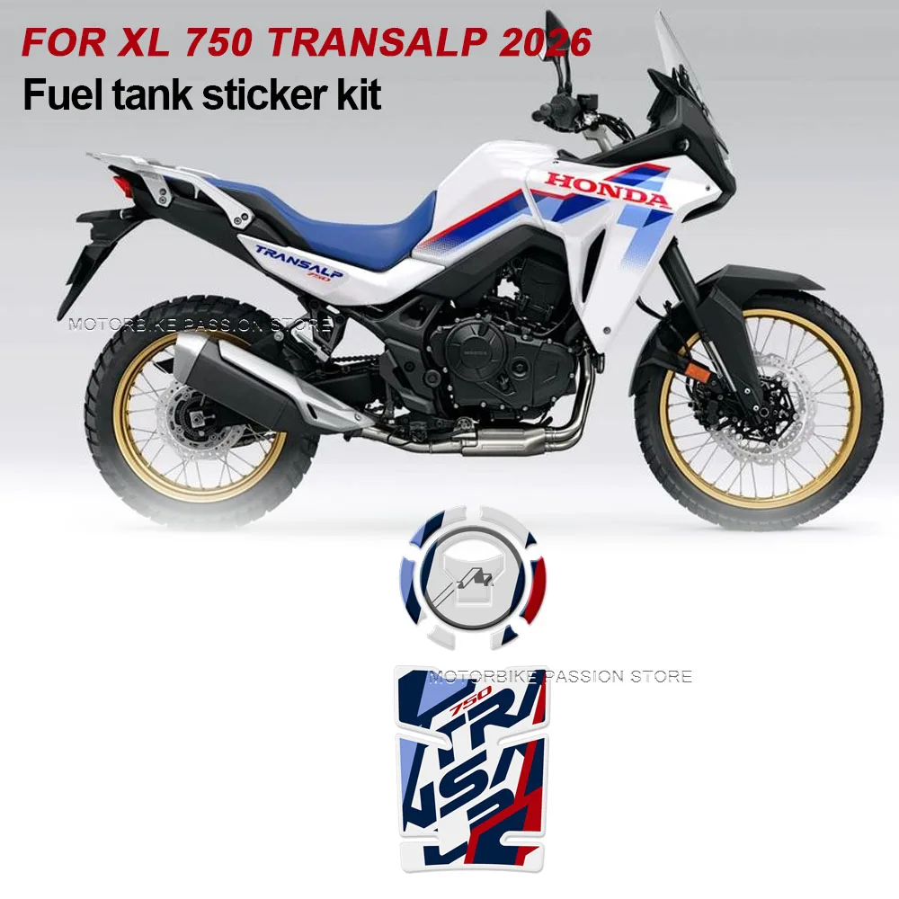 XL750 New Motorcycle Scooter Sticker Front Fairing Stripe Sport Racing Vinyl Decal Decor Accessories for XL750 Transalp 2026