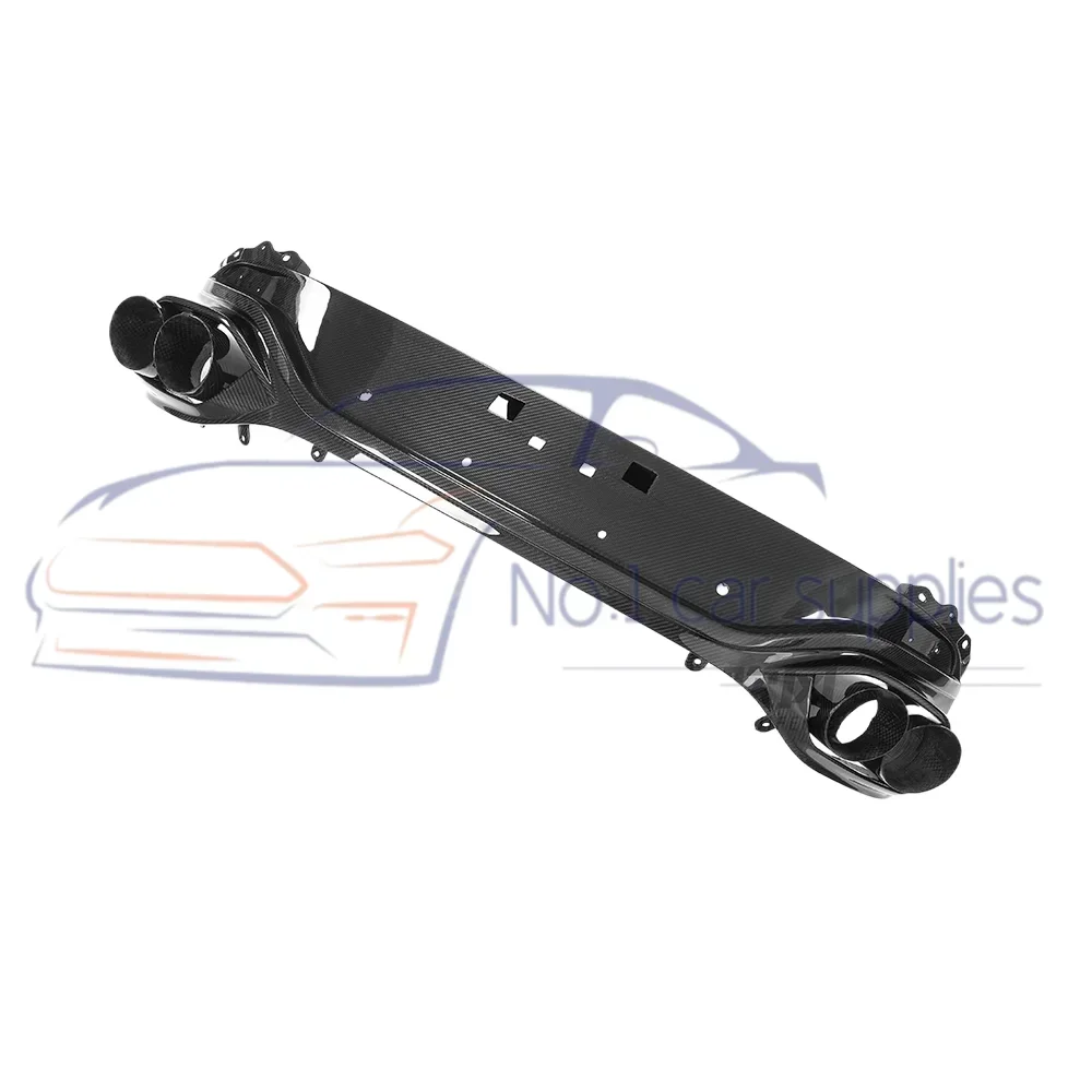 New Aston Rear Lip Bumper Diffusers Spoiler Dry Carbon Fiber Aero Bodykit