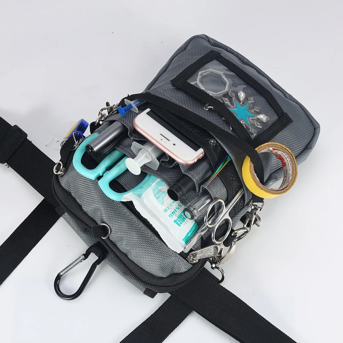 Nurse Fanny Pack Nursing Belt Organizer Waist Bag Nurse Scissors Care Kit Tool Case Storage Shoulder Chest Bag New