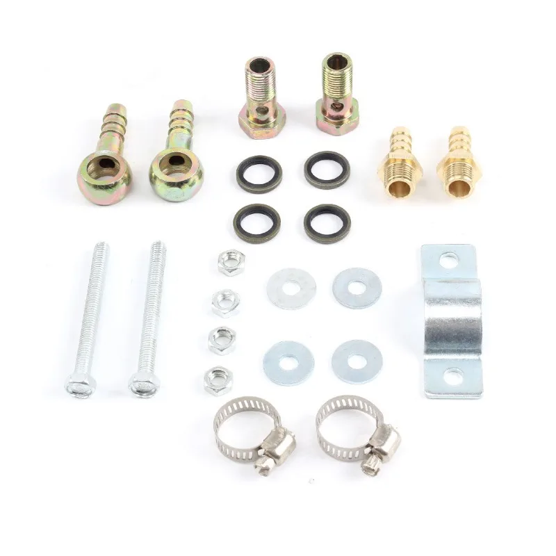 Motorcycle Six-layer Eight-layer Oil Cooler Accessories Oil Line Screw Kit Screw Combination Cylinder Heads Valve Covers，A set