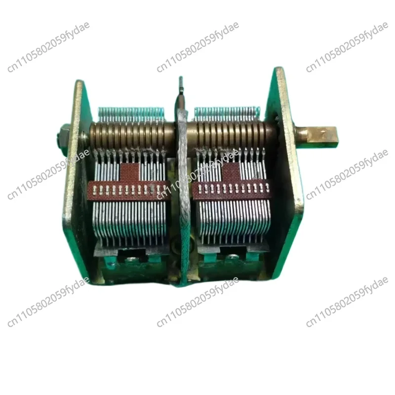 Capacitor Mineral Radio Electronic Cb-2-365 Air Medium Dual Variable DIY