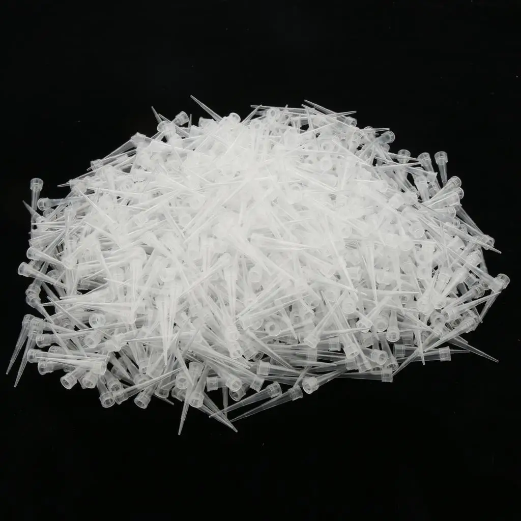 Lab Accessory 10 Ul Polypropylene Pipette Tip Clear General Pipettor Tips Bulk Refill for Sample Dispensing Tasks