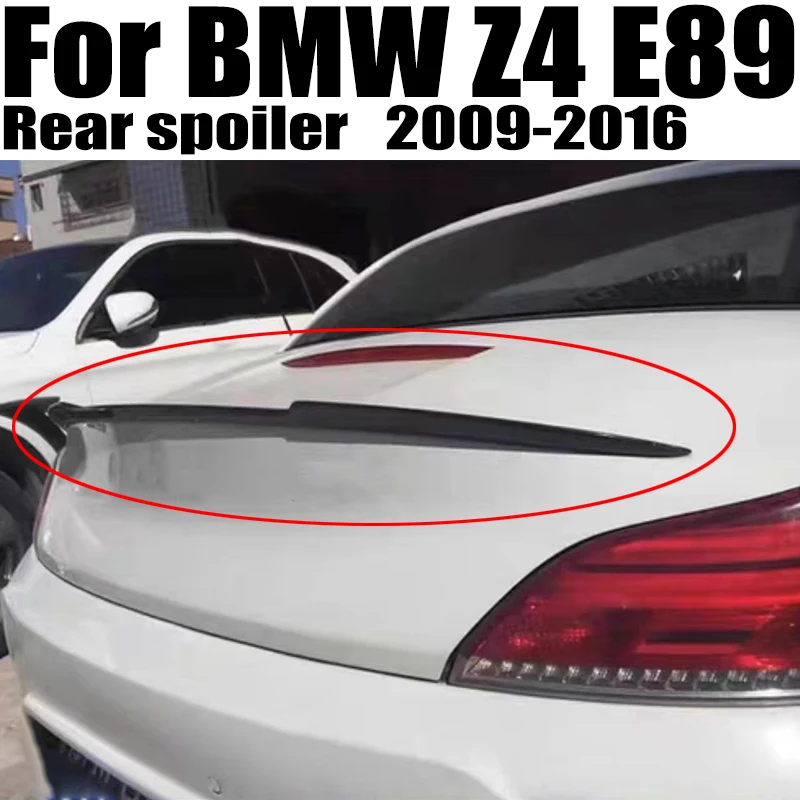 

For BMW Z4 E89 Convertible Coupe 2009-2016 Carbon Fiber Rear Trunk Lid Car Spoiler Wings FRP Tuning Exterior Accessories