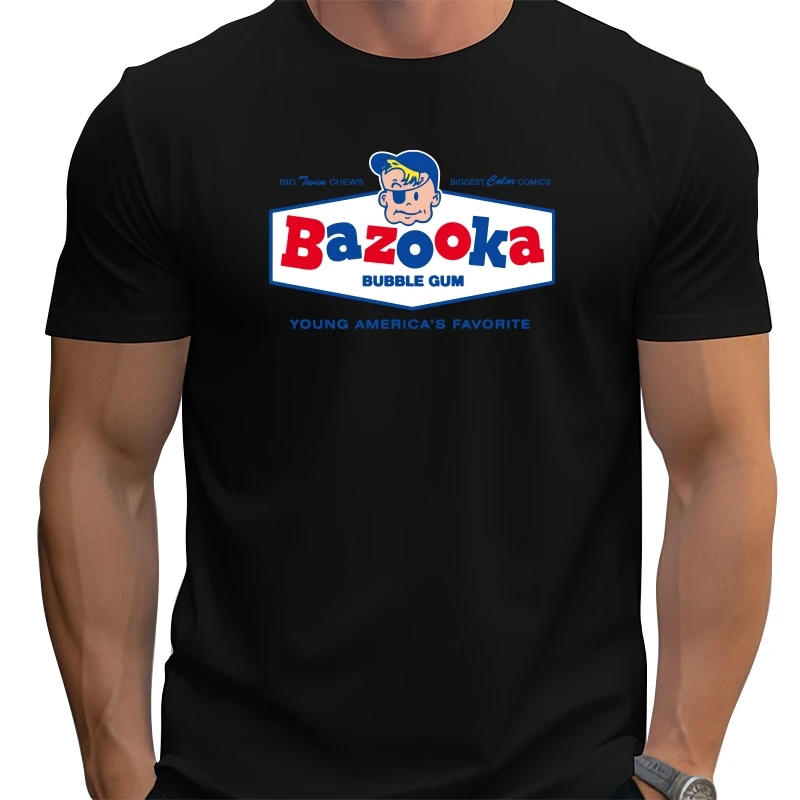 

Новая Базука, жевательная, пузырьковая, резинка, Джо, ретро, конфеты, футболка, топы