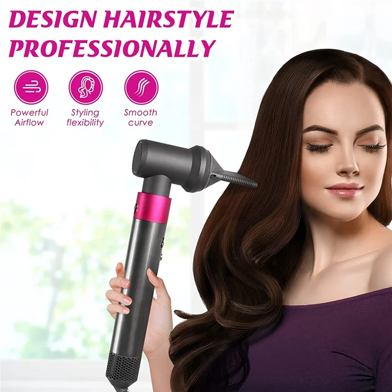 Concentrador profissional e Kit Adaptador para Dyson Airwrap Styler, Curling Iron Convertendo para Secador de Cabelo