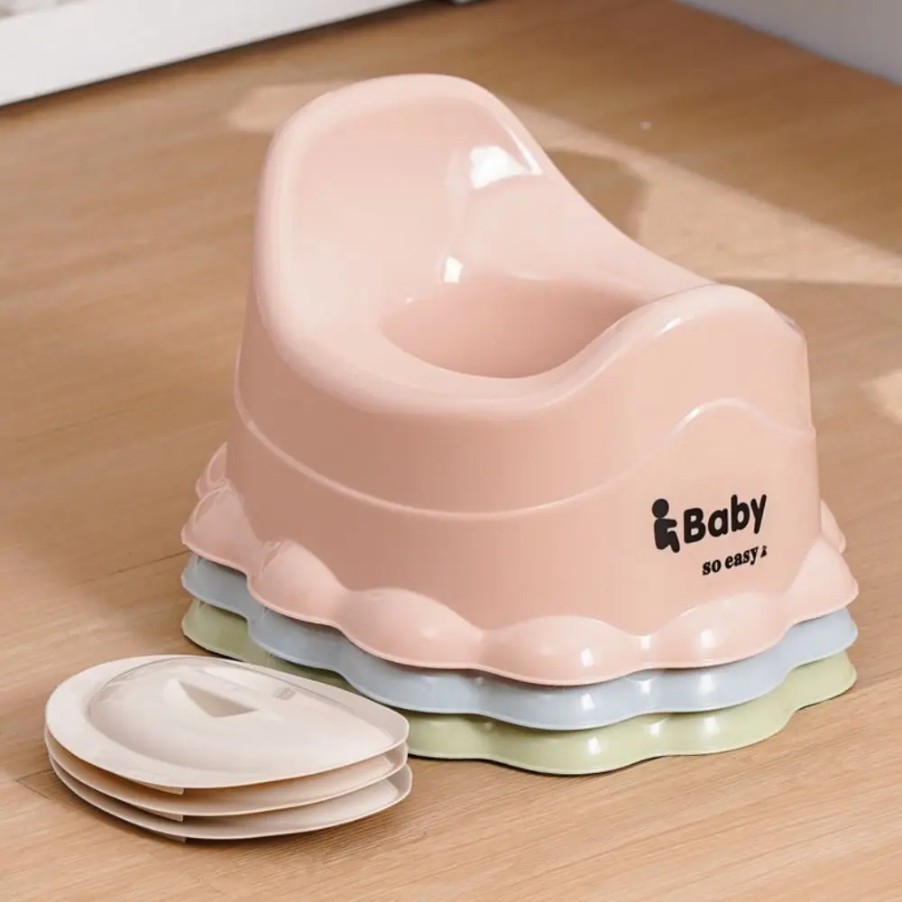 تصميم مريح لمقعد تدريب الأطفال على استخدام المرحاض مع غطاء للأطفال وكرسي مبولة ومستلزمات المرحاض المتحركة #3