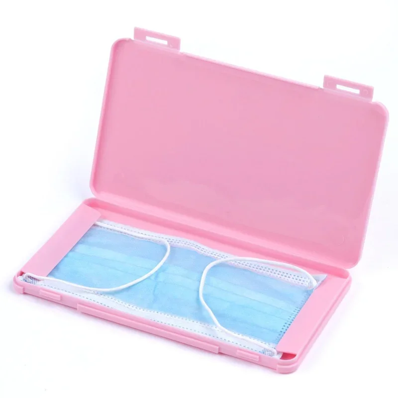 

Mask Storage Box Packaging Dustproof Mask Case Face Mask Holder Safe No Pollution Disposable Box Organizer Household Tools