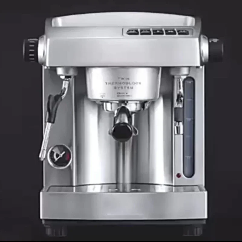 Portable 220vProfessional Semi-automatic Double-pump Household Espresso Machine Milking Machine