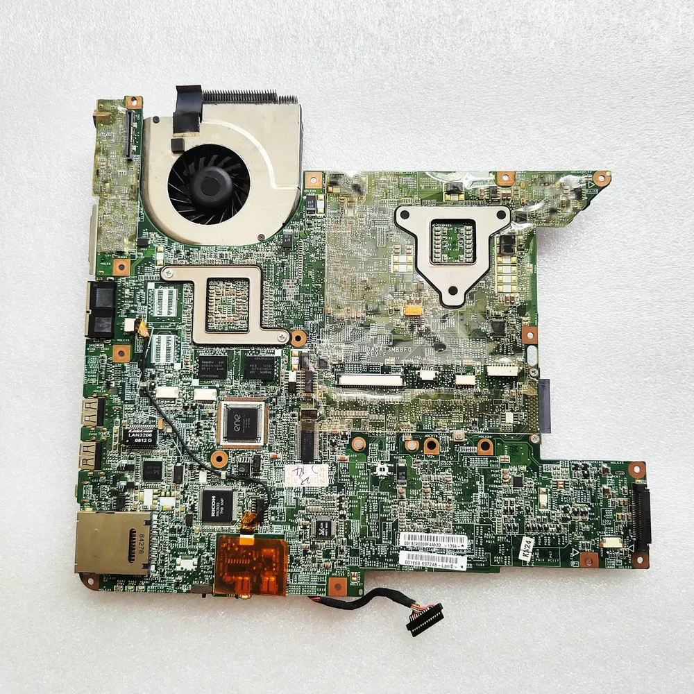 For HP Pavilion DV6500 DV6700 DV6000 DV6800 Laptop Motherboard + Heatsink + CPU PM965 DDR2 460900-001 446476-001