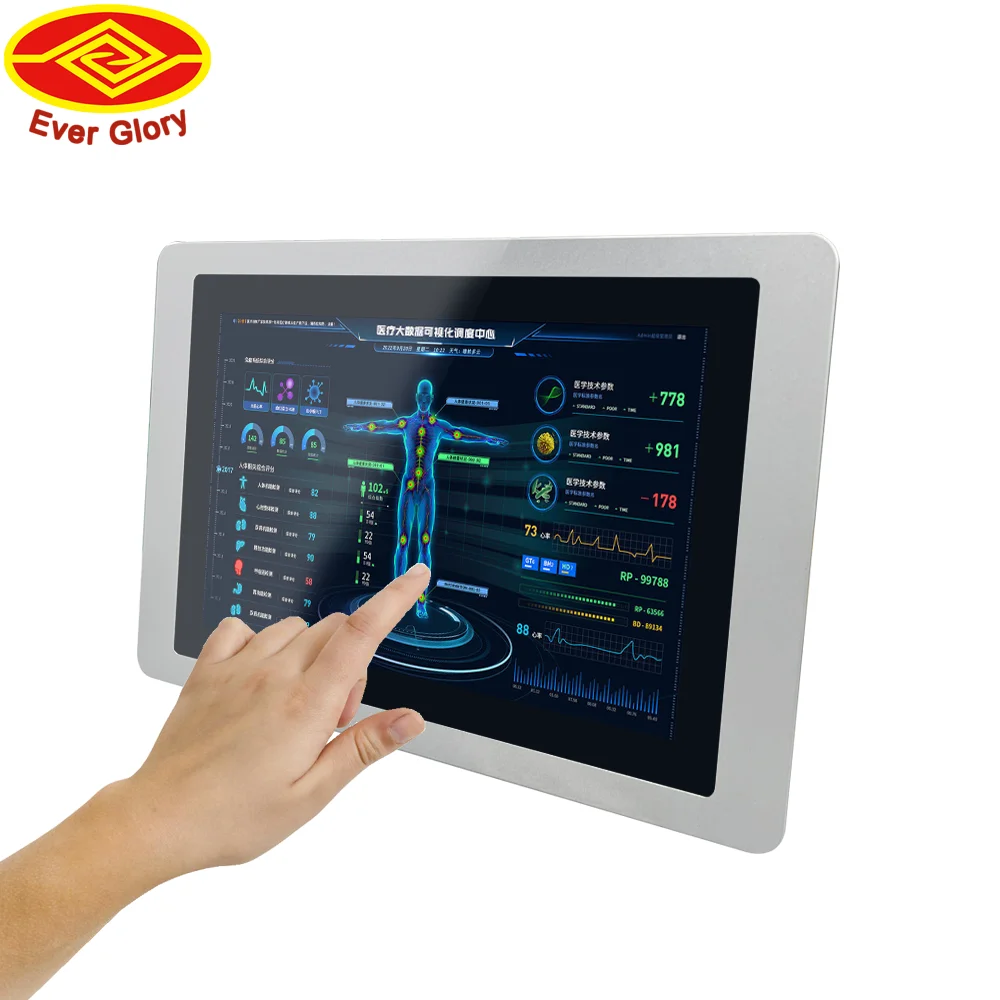 Touchscreen Glove Capacitive - 4K Medical Self-Service Kiosk Monitor Multi-Touch