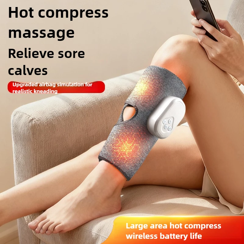 

Eletric 360° Air Pressure Calf Massager Wireless Leg Massage 3 Mode Airbag Compresstion Relax Foot Calf Muscle Relieve Fatigue