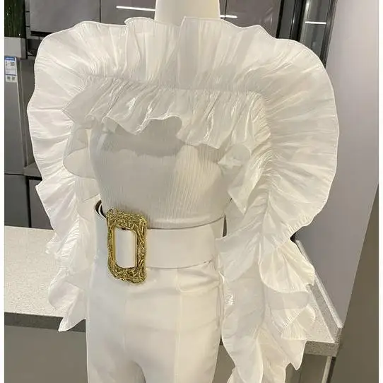 الربيع والخريف جديد واحد كلمة طوق المشاهير الرجعية المتخصصة تصميم الشعور فطر قصير ضئيلة محبوك سترة المرأة