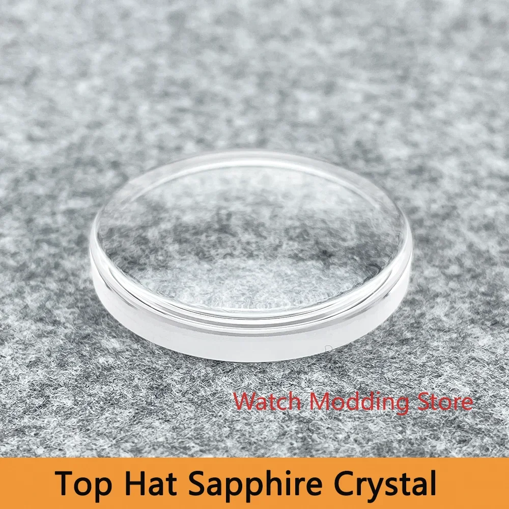 SKX007/SKX173/SRPD Top Hat Sapphire Crystal With Clear AR Blue AR Compatible With SKX Flat Inserts