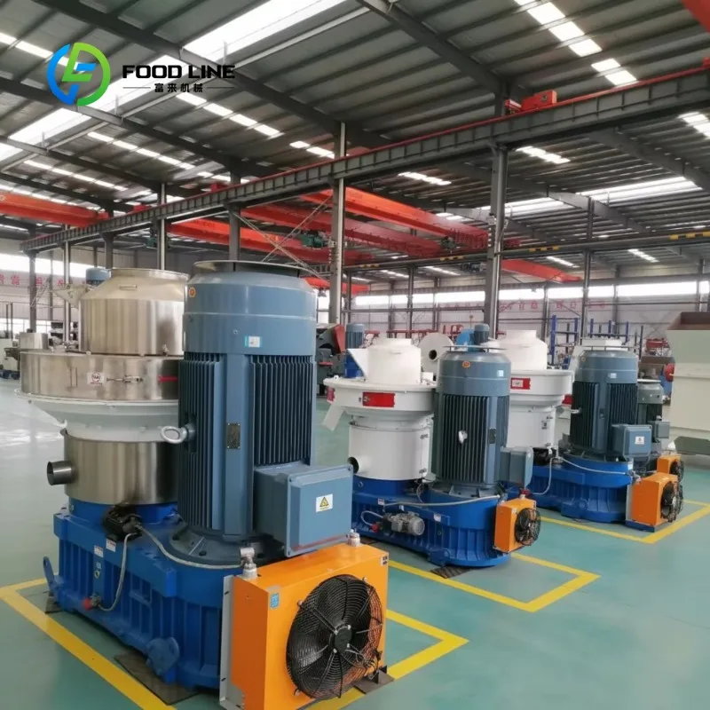 Customized biomass pellet plant pelleting manufacturing system for agricultural waste large‑scale particle fabrication