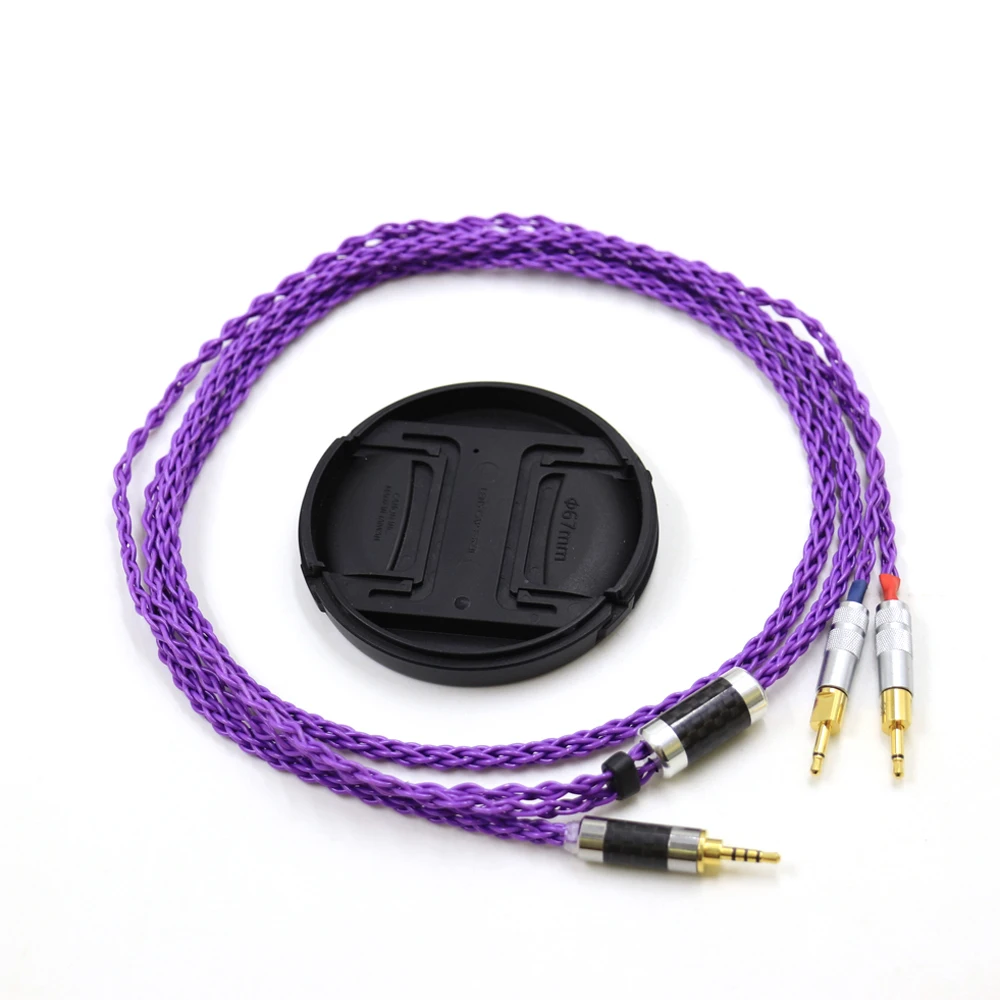 Сбалансированный 3,5/2,5/4,4 мм 4-контактный Xlr посеребренный кабель для обновления наушников для Sennheiser hd700 nw zx300a кабели для гарнитуры