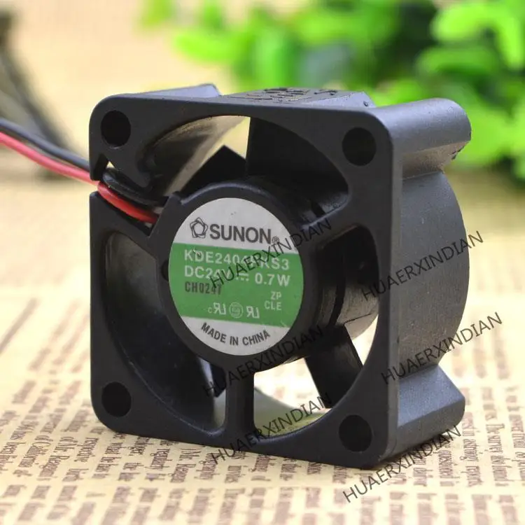 

New KDE2404PKS3 4020 4cm DC 24V 0.7W Cooling Fan Assembly Kit