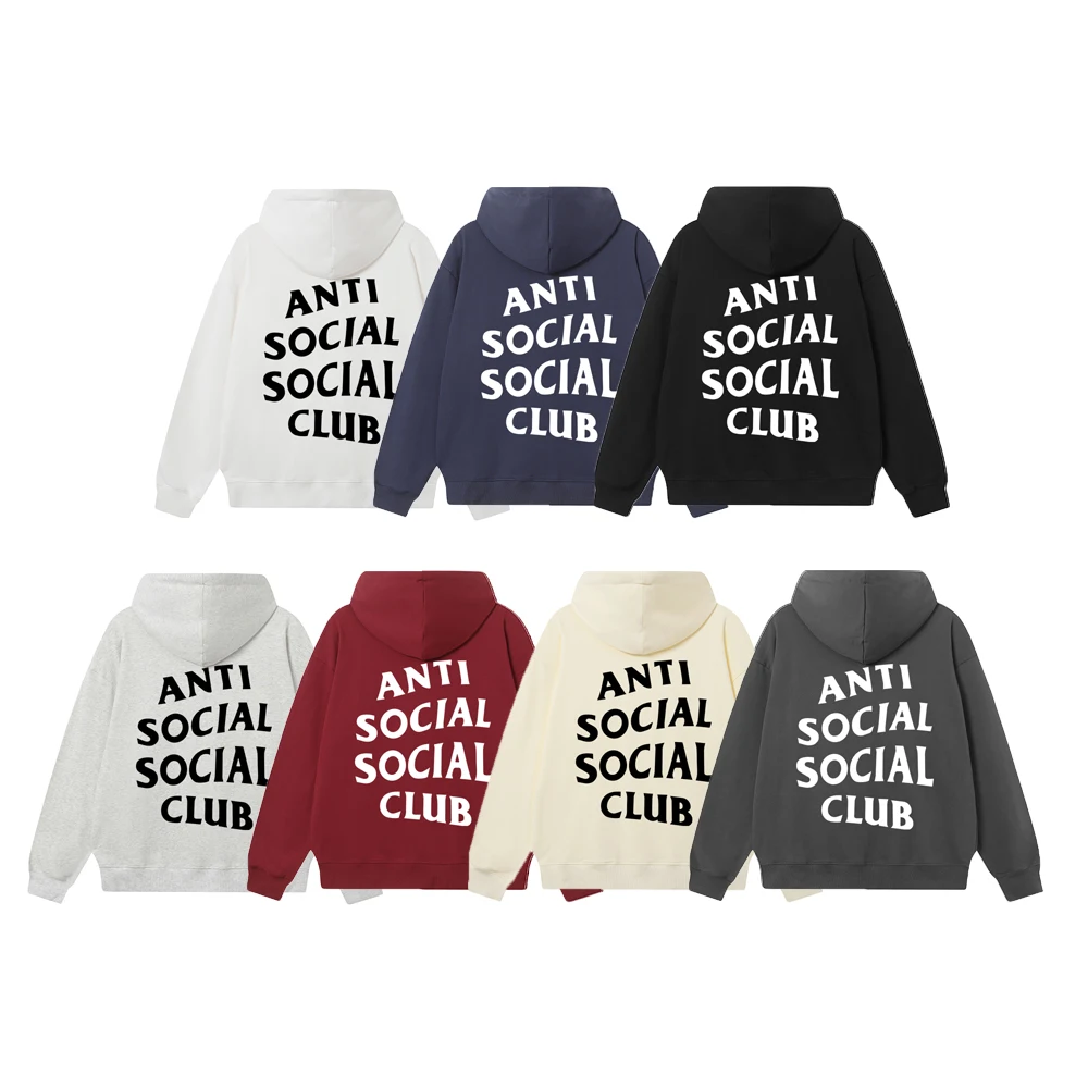 

Мужская свободная толстовка с капюшоном, повседневная, с принтом, удобная, из смесового хлопка и полиэстера, для осени и зимы, в уличном стиле