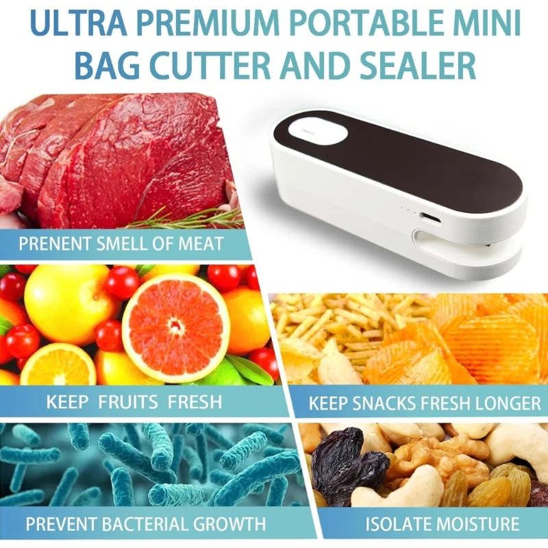 Автоматические пищевые магнитные герметики, Бытовая Вакуумная упаковочная машина, кухонные принадлежности, инструмент с низким потреблением