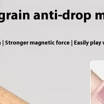 แม่เหล็กติดเล็บแมวตา แบบสองหัว ด้ามไม้ แข็งแรง สำหรับทาเจลขัดเงา ปากกาแม่เหล็กสำหรับทำเล็บ