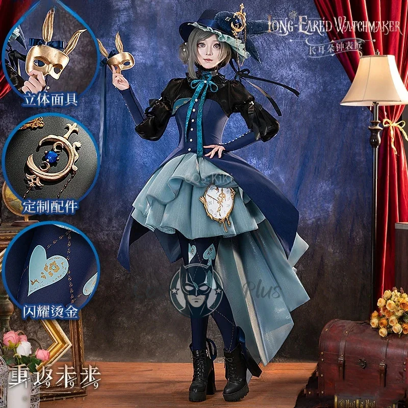 

Реверс игры: 1999 Vertin, карнавальный костюм, элегантная изысканная одежда в стиле Лолиты, модная женская униформа на Хэллоуин, карнавал и вечеринку