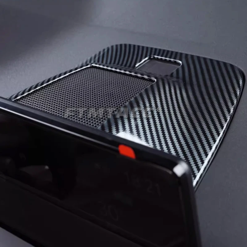 Car Accessories For Honda Accord 11th Gen 2023-2026 ABS Carbon Fiber Style Interior Center Console Armrest Box Frame Cover Trim