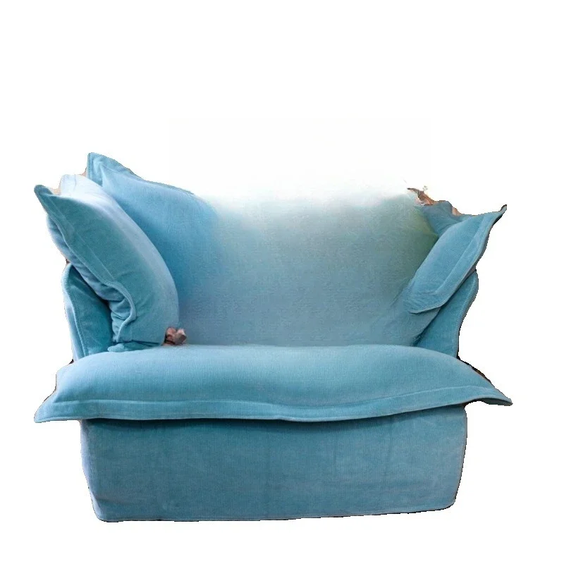 

Living room single double simple style bedroom apartment Japanese lazy fabric sofa small apartment lazy