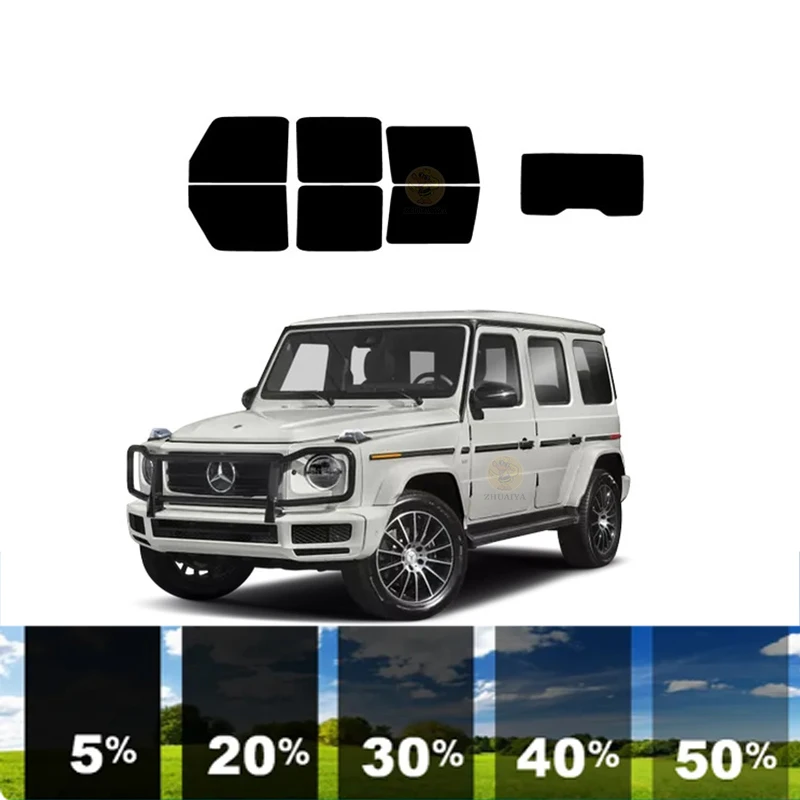 precut Removable Window Tint Film For Car 100% UVR Heat Insulation Carbon ﻿For MERCEDES-BENZ G-CLASS 4 DR SUV 2019-2023