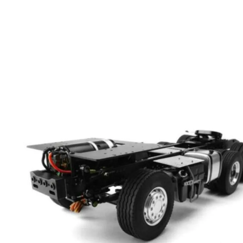 

LESU RC Metal Chassis 540 Motor 1/14 for Remote Control Tractor Truck 6*4 DIY Tamiyaya 56348 3363 Model Part Toys