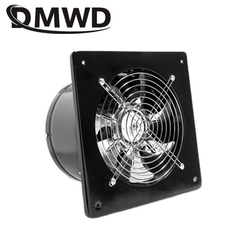 7 Inch Inline Duct Fan Air Ventilator Metal Pipe Ventilating Exhaust Booster Bathroom Kitchen Louver 7