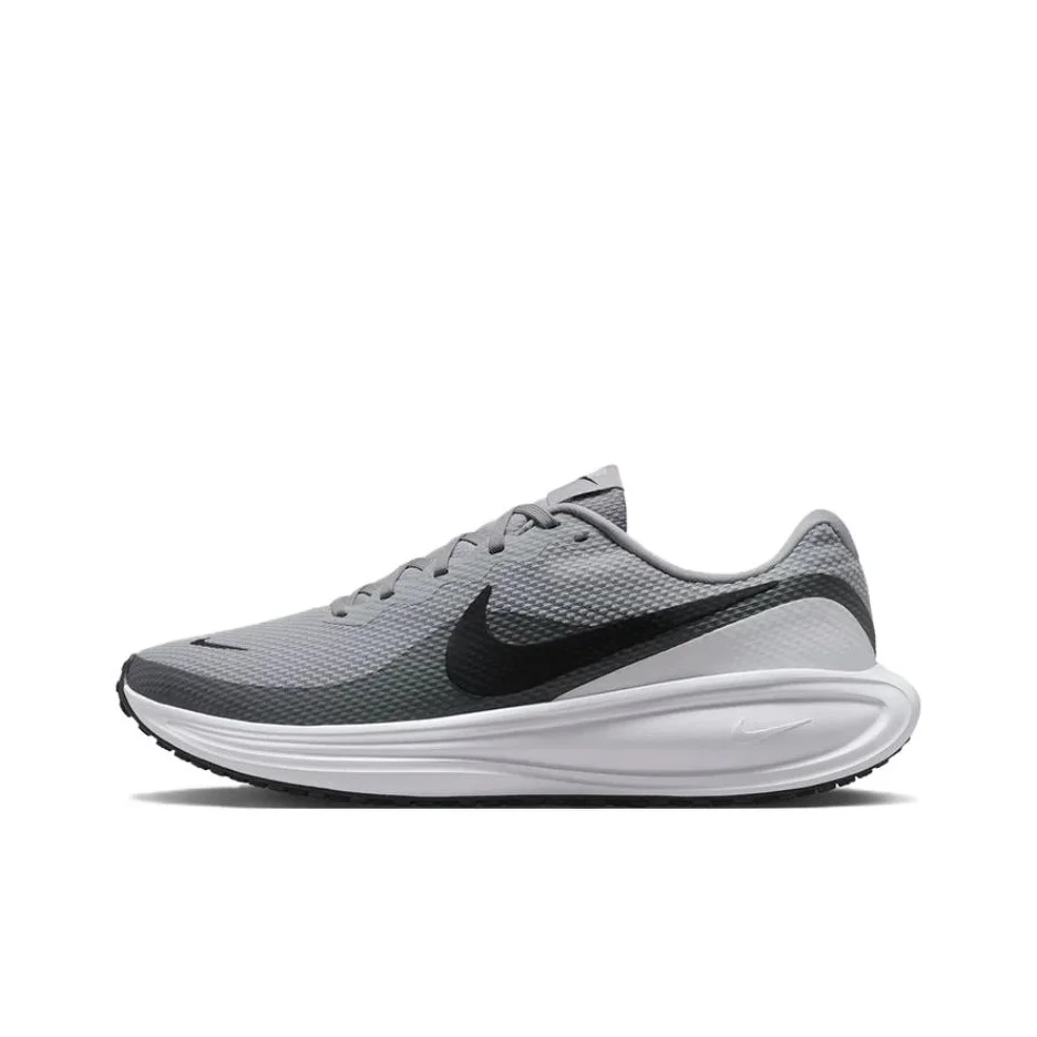 Nike REVOLUTION 8 Chaussures de course à pied à tige basse pour hommes, gris fumé, HJ9198-004