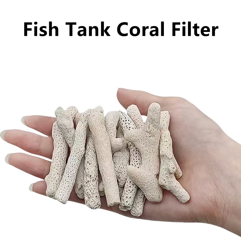 Fish Tank Coral Filter Freshwater Media Pond Material Aquarium Accessories Biological Filtration 100/200/500g