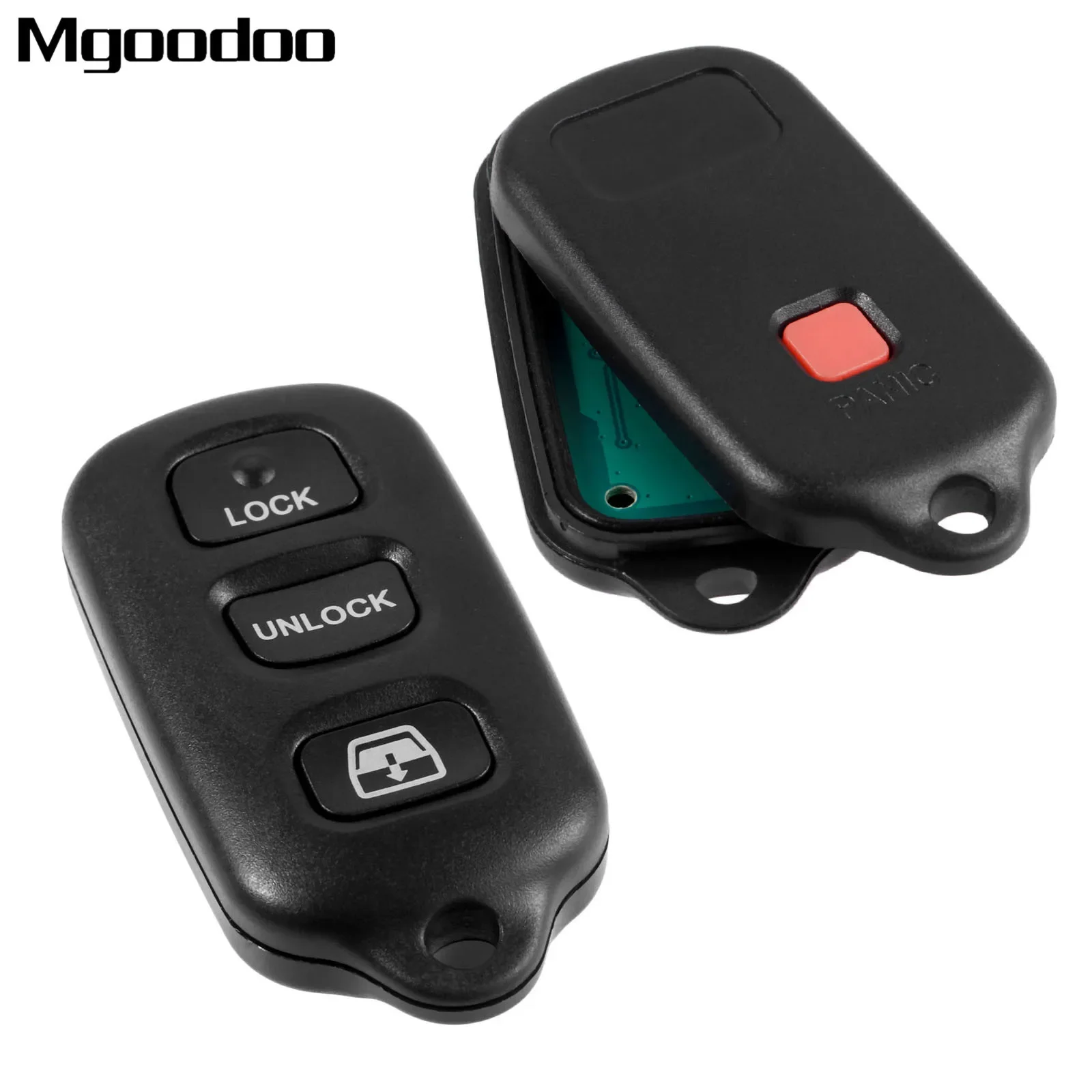 4 Buttons Panic Remote Car Key Fob HYQ12BBX For Toyota 4Runner 4-Runner Sequoia 2001-2008 315MHz Auto Replacement Key Shell