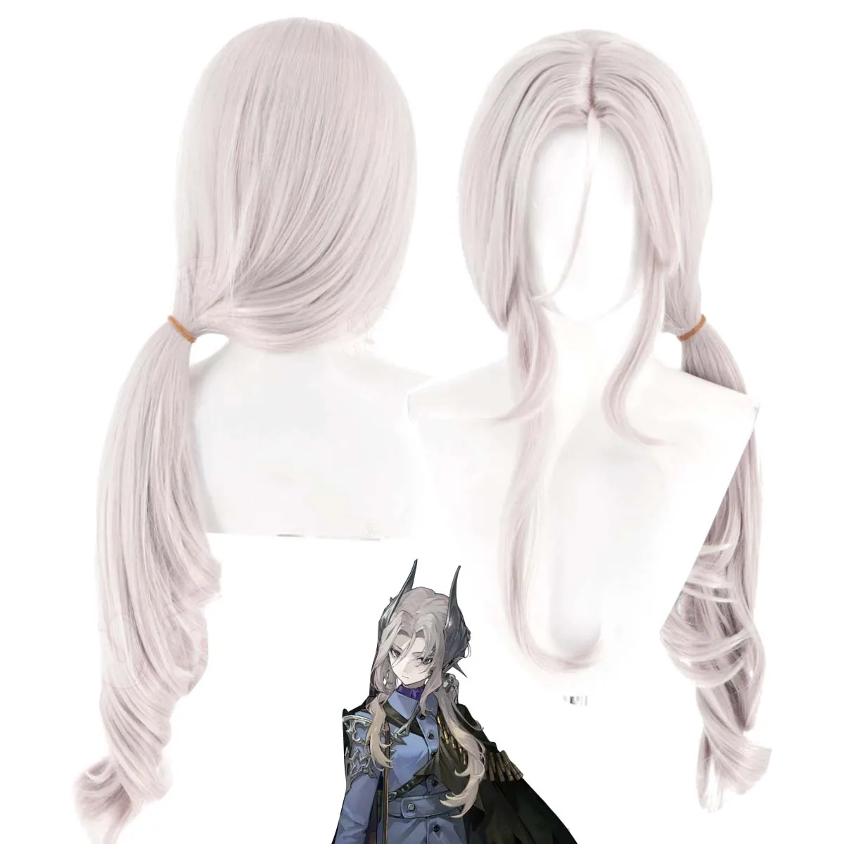 Women Game Reverse 1999 Sentinel Marianne de Tenebrun Cosplay Long Heat Resistant Synthetic Hair Wig