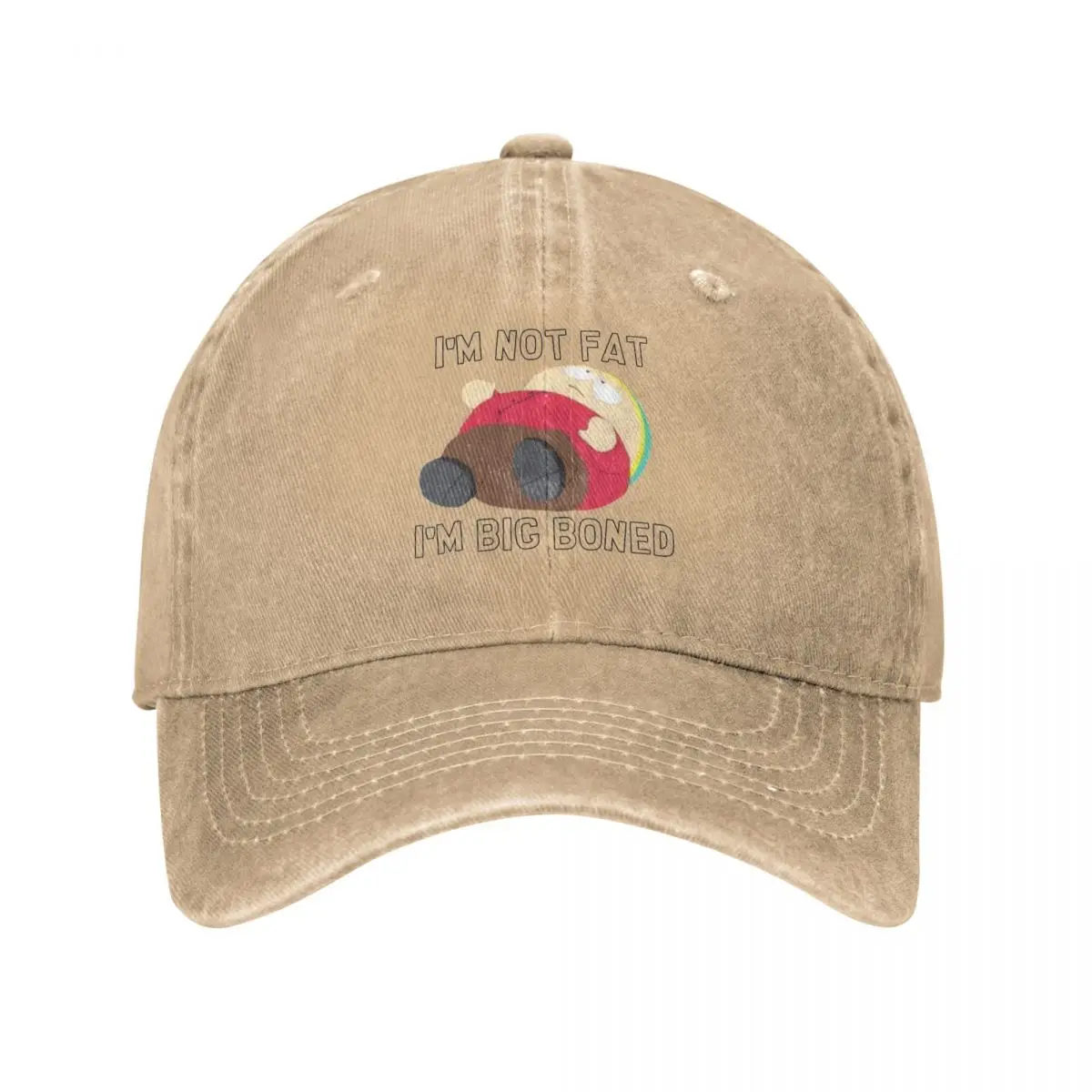 Tiki Cartman Being Fat Baseball Caps Peaked Cap S-South Parkk Sun Shade Hats for Men official-website tops fugees