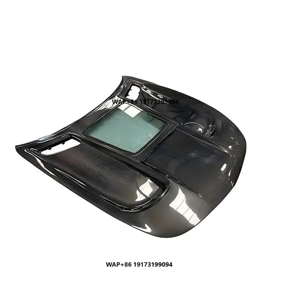 

New Condition Carbon Fiber Vent Hood for AMG GT/GTC/GTS/GTR Clear Style Bonnet 100% Tested Well